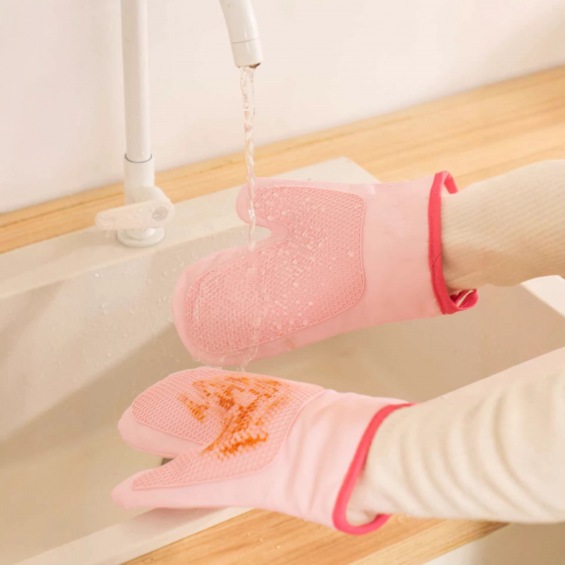 Hello Kitty Kuromi Silicone Gl - Oven Mitt Silicone ulasan dan harga