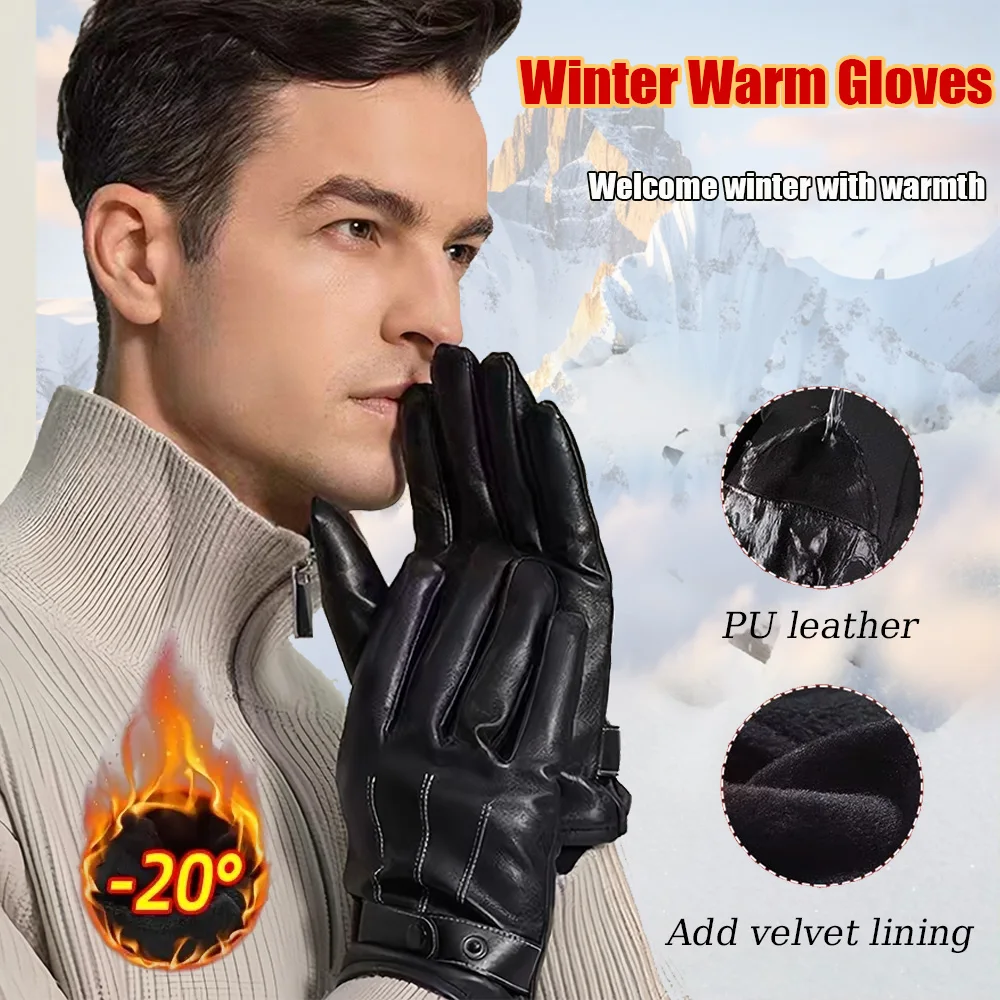 Winter Warm Full Fingers Water - Ski Glove Waterproof ulasan dan harga