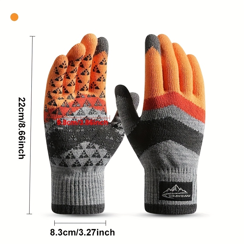 Unisex Winter Warm Knit Gloves - Winter Glove Insulated ulasan dan harga