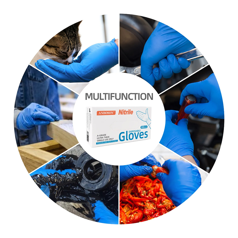 Powder-Free Nitrile Exam Glove - Exam Glove Nitrile ulasan dan harga
