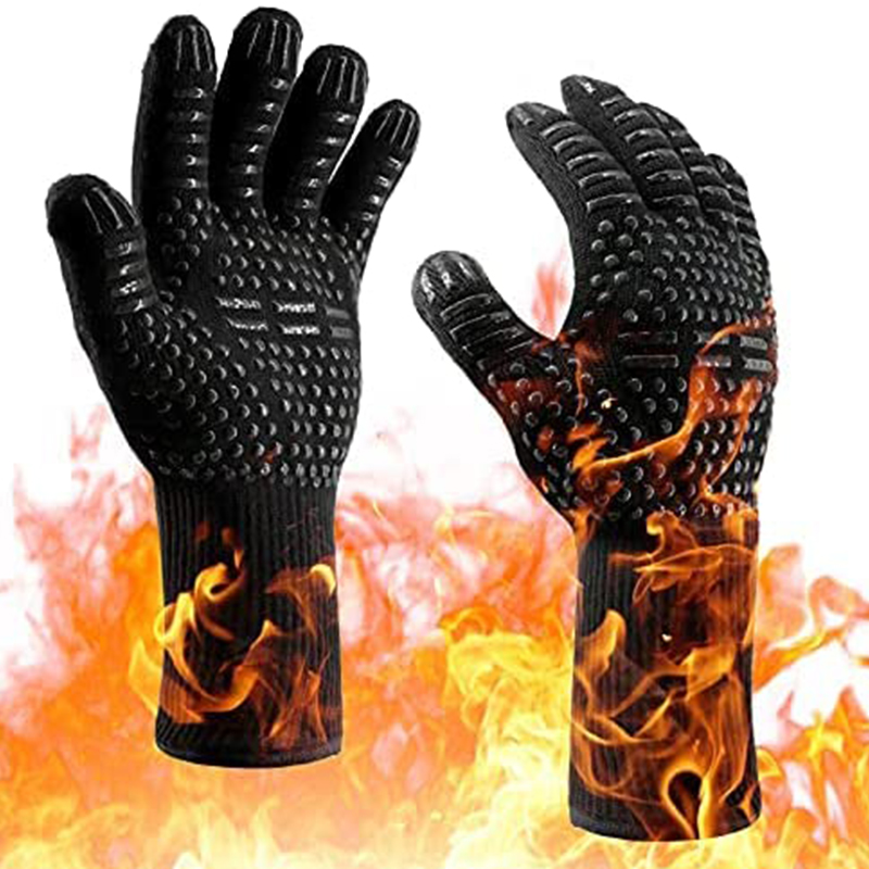 1 Pair Oven Gloves, Oven Mitts - Oven Mitt Silicone ulasan dan harga