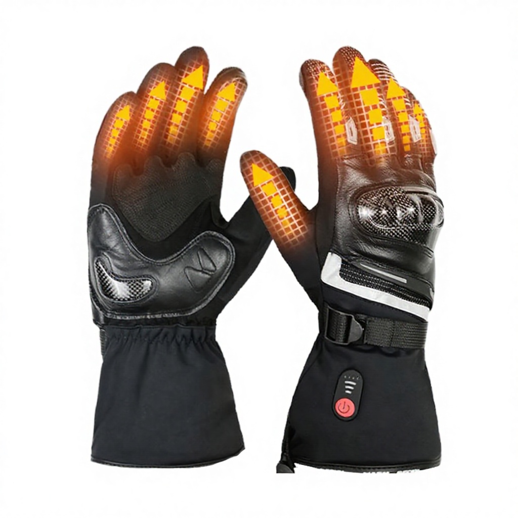 7.4V Heated Motorcycle Gloves, - Motorcycle Glove Knuckle ulasan dan harga