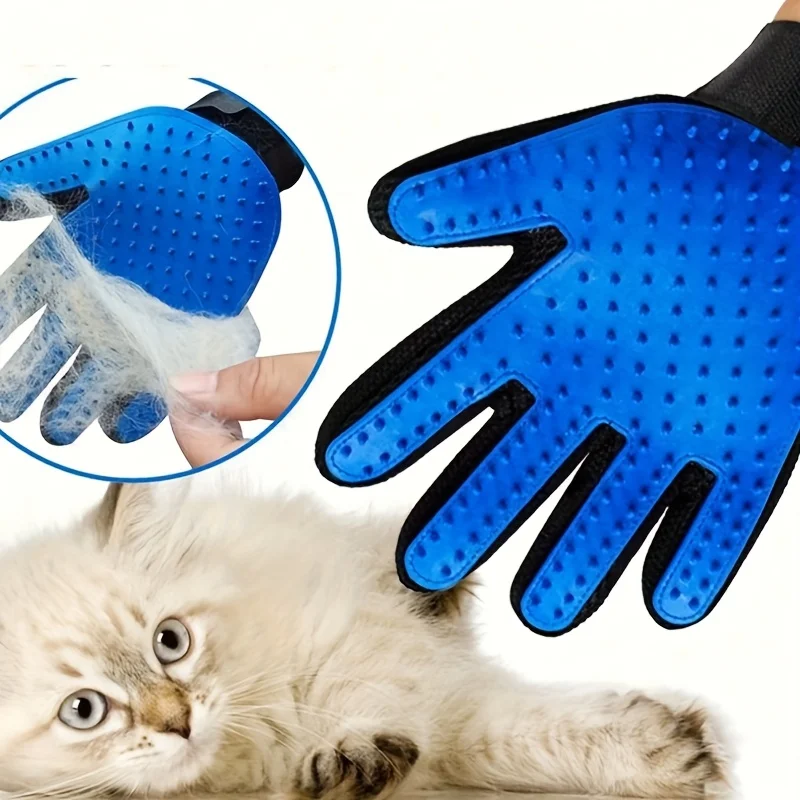 Pet Gloves Cat Grooming Gloves - Rubber Glove Cleaning ulasan dan harga
