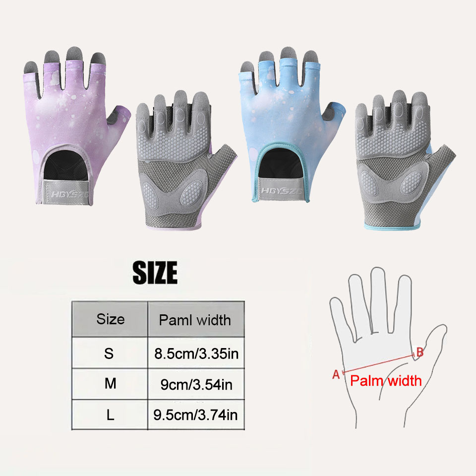 GTUBIKE 1 Pair Workout Gloves  - Workout Glove Gym ulasan dan harga
