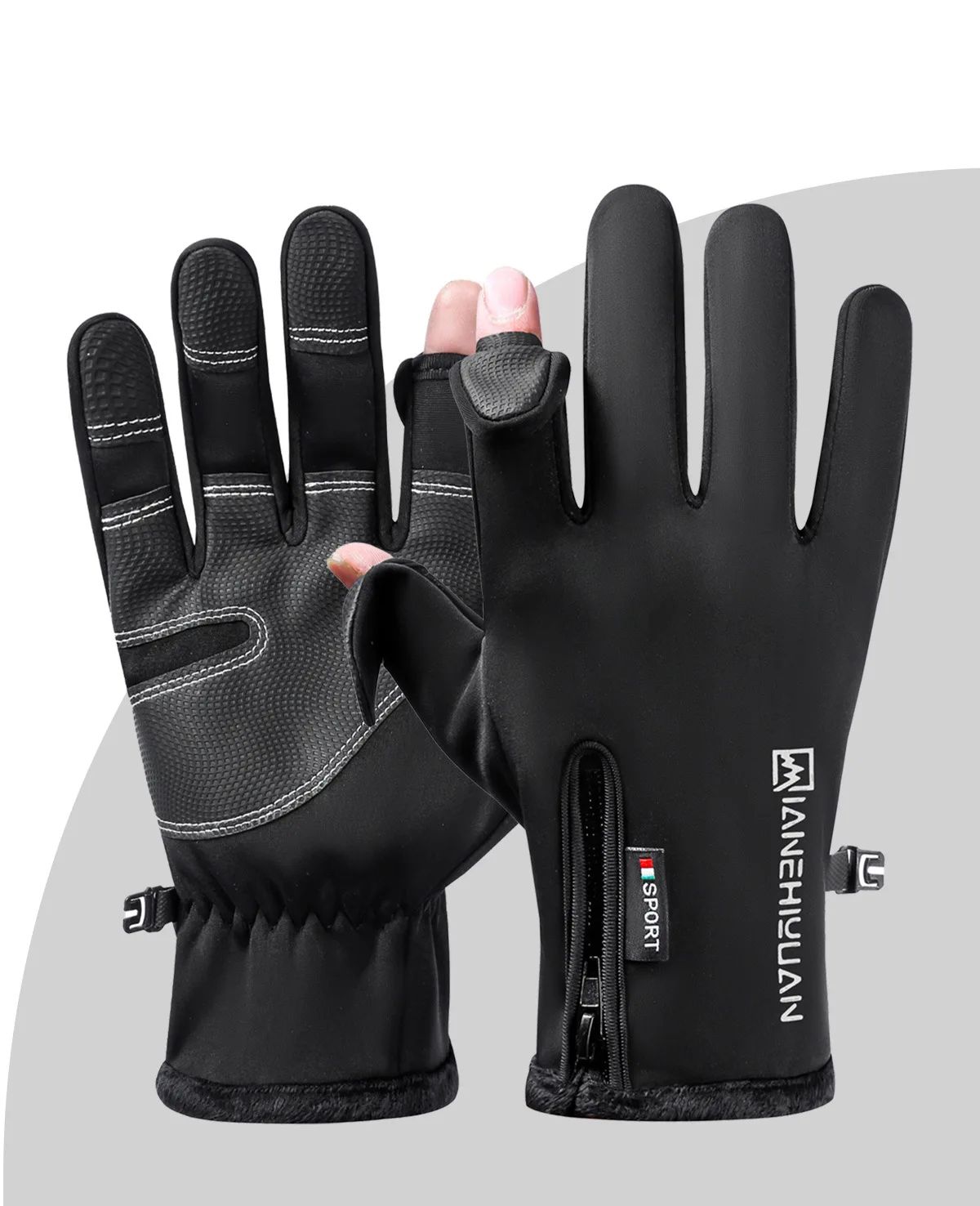 Cycling Gloves Men Touch Scree - Ski Glove Waterproof ulasan dan harga