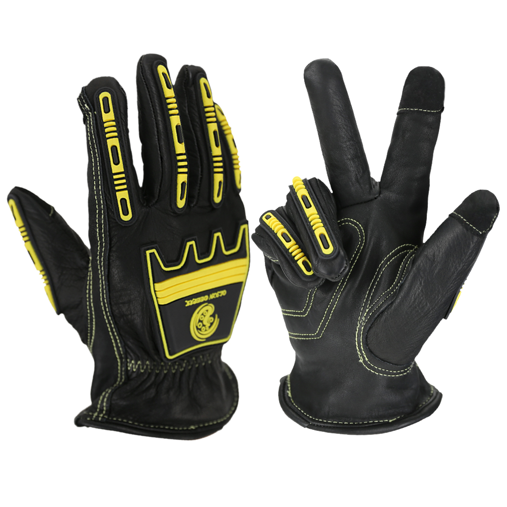 Impact Leather Work Gloves,Win - Work Glove Impact ulasan dan harga