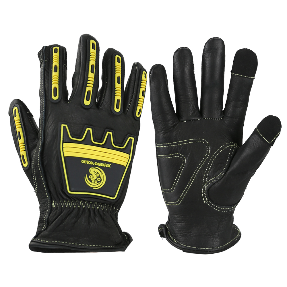 Impact Leather Work Gloves,Win - Work Glove Impact ulasan dan harga