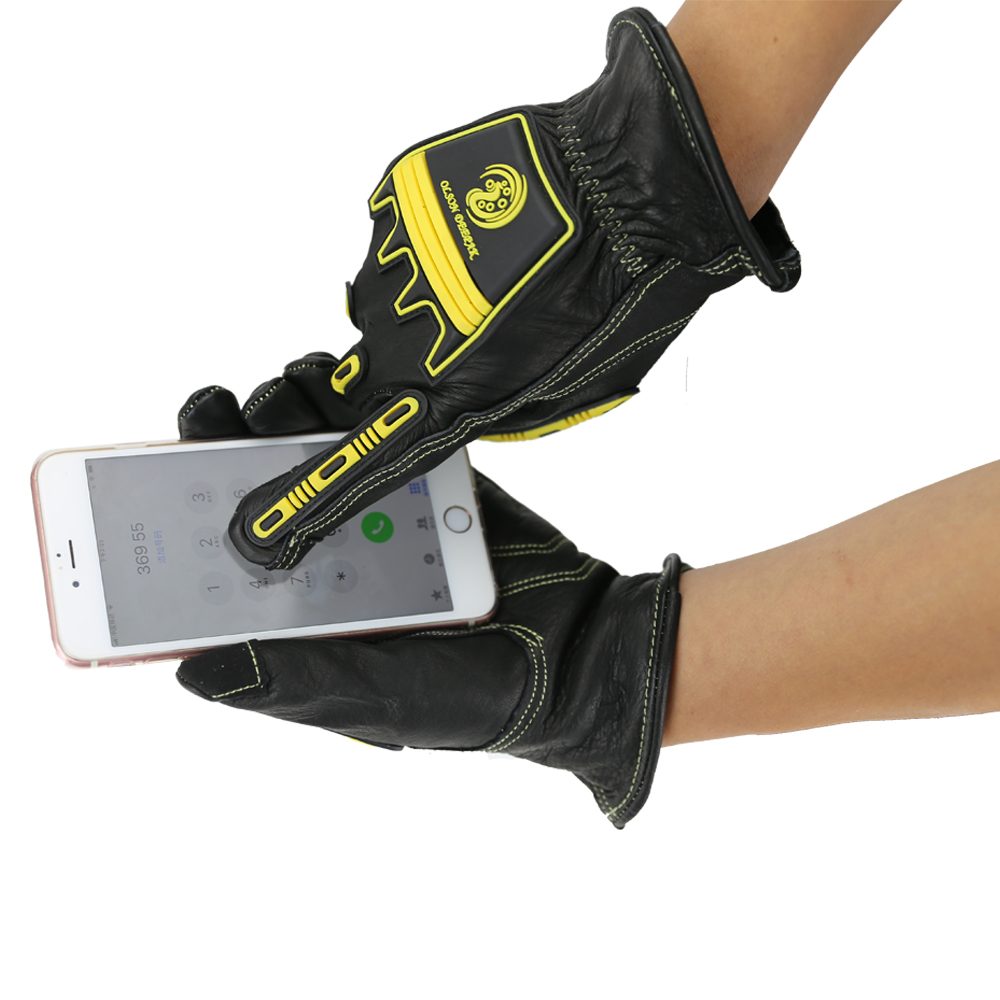 Impact Leather Work Gloves,Win - Work Glove Impact ulasan dan harga