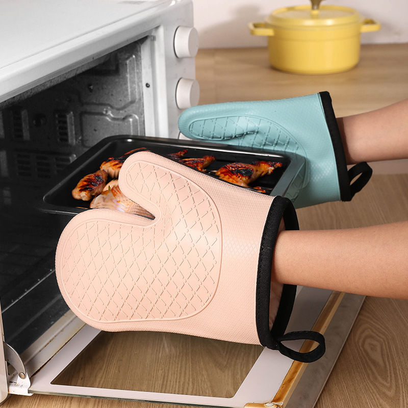 2pcs heat insulation gloves, a - Oven Mitt Silicone ulasan dan harga