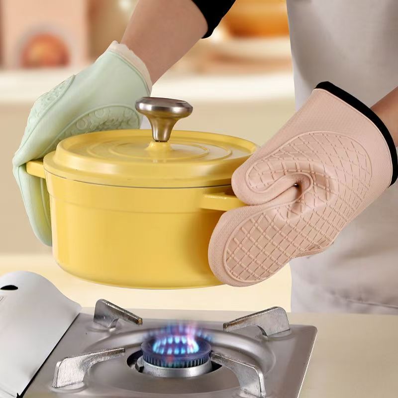 2pcs heat insulation gloves, a - Oven Mitt Silicone ulasan dan harga