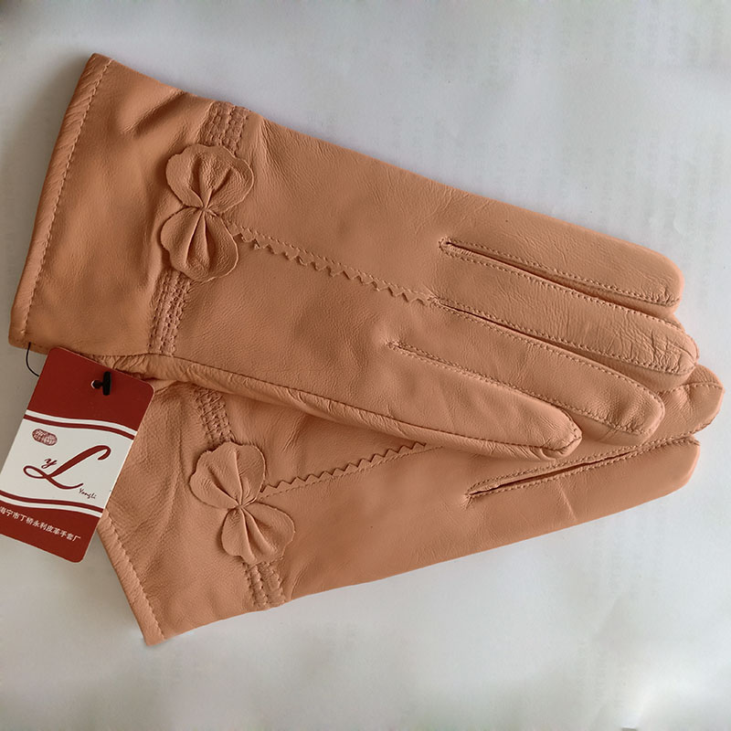 Women Genuine Leather Winter W - Wool Glove Lined ulasan dan harga
