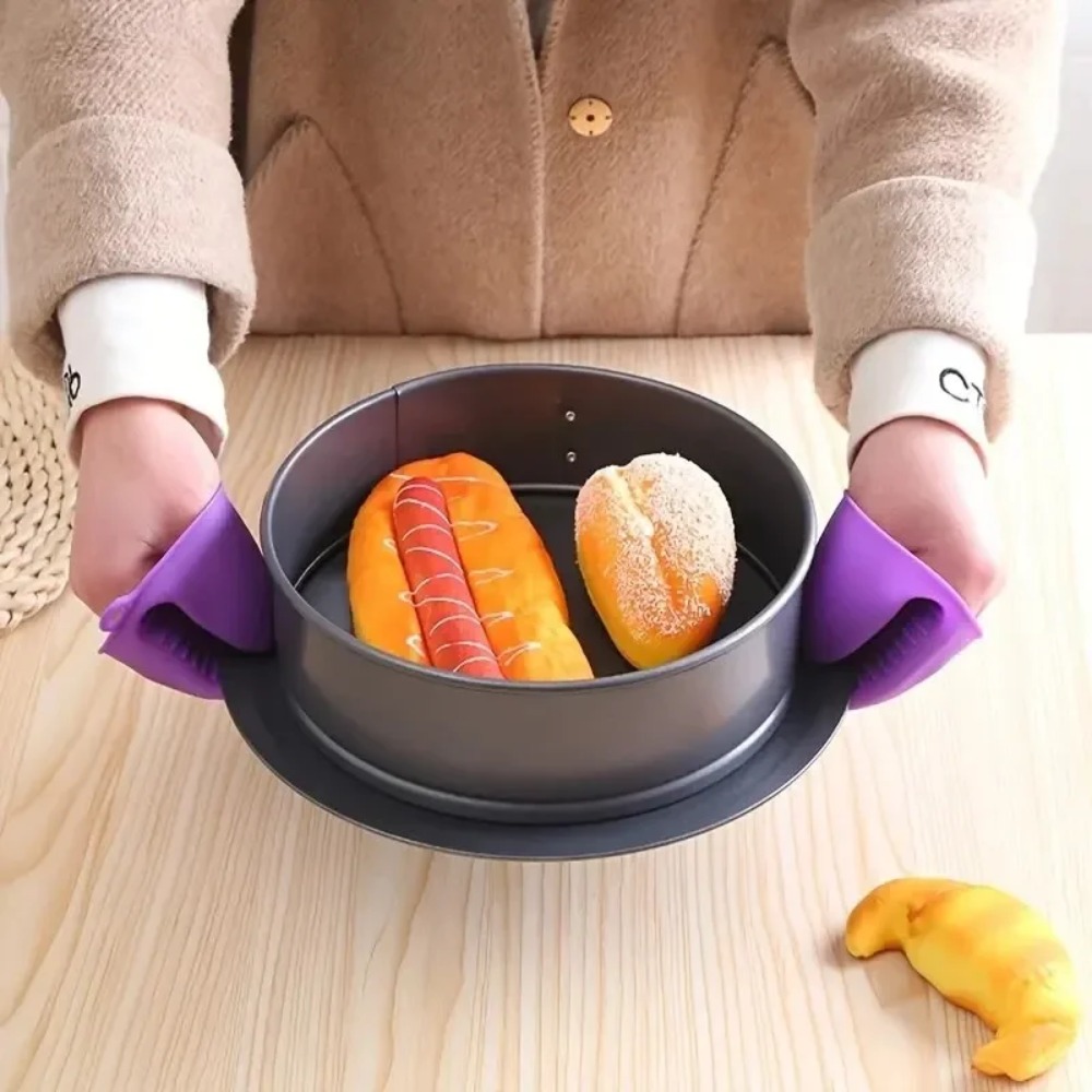 4/2PCS Extra Thick Silicone Ov - Oven Mitt Silicone ulasan dan harga