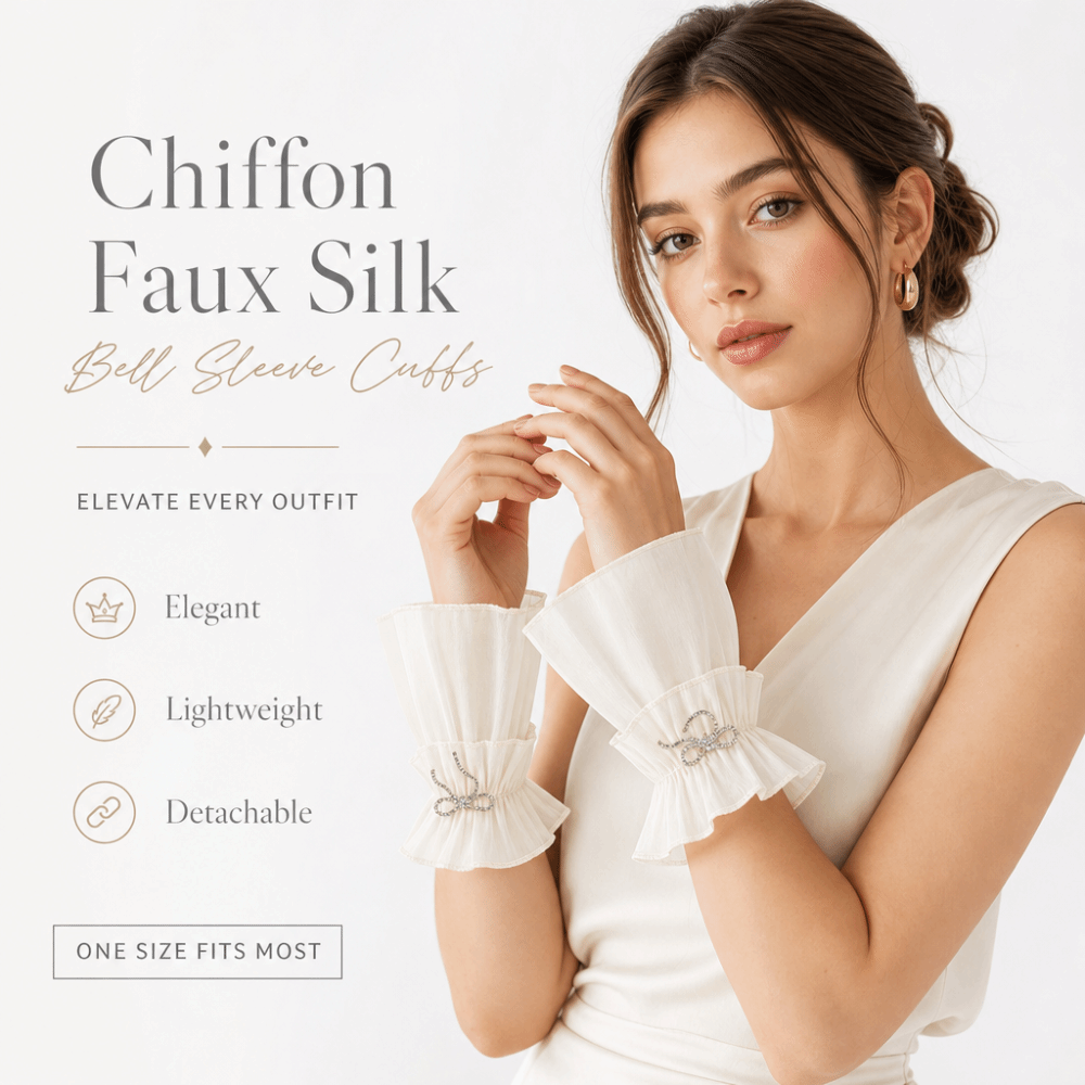 Ruched Pleated Detachable Cuff - Fingerless Glove Knit ulasan dan harga