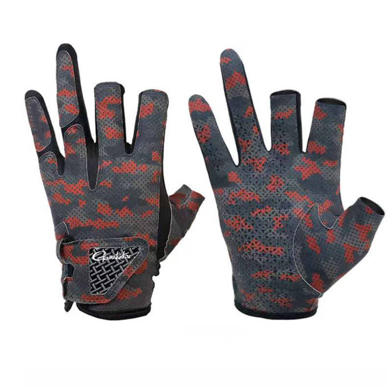 Gamakatsu Fishing Gloves Anti- - Cycling Glove Padded ulasan dan harga