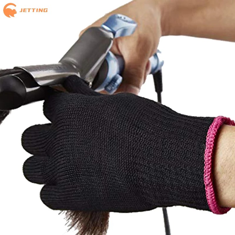 1Pcs Hair Salon Styling Gloves - Heat Resistant Glove ulasan dan harga