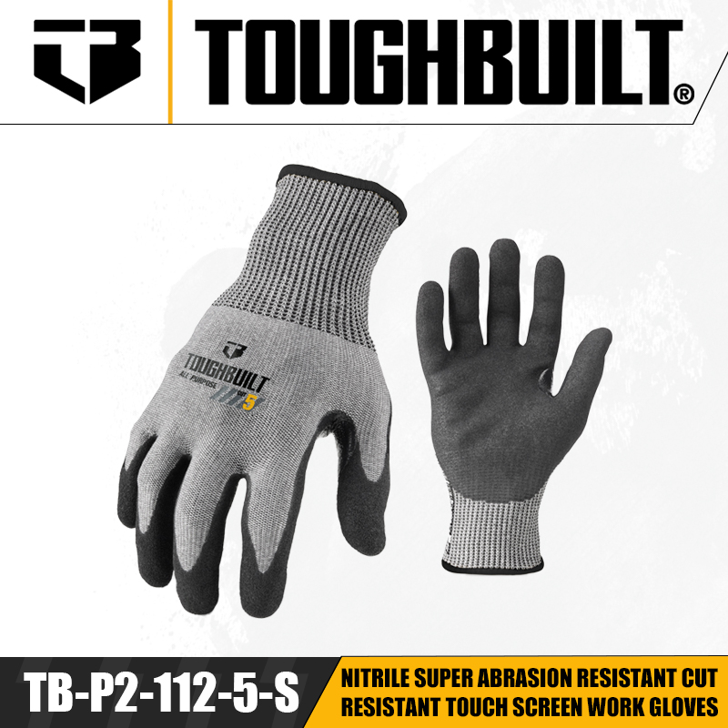 TOUGHBUILT TB-P2-112-5-L/S/M N - Nitrile Mechanic Glove ulasan dan harga