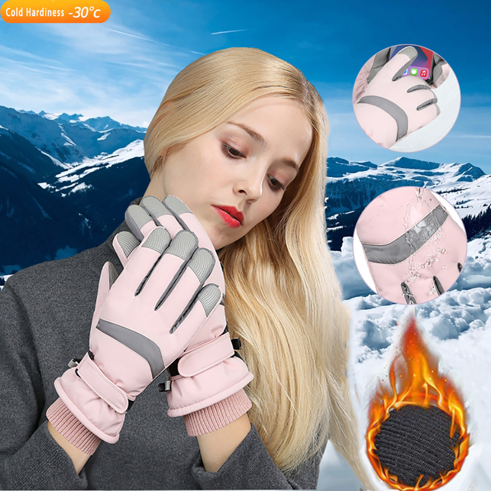 YANBIGUO Ski Gloves Winter Glo - Ski Glove Waterproof ulasan dan harga