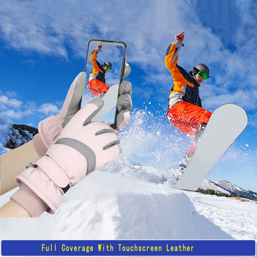 YANBIGUO Ski Gloves Winter Glo - Ski Glove Waterproof ulasan dan harga