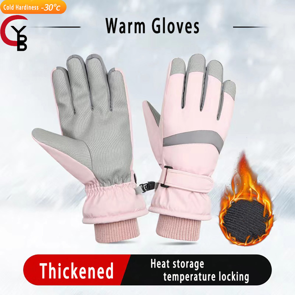YANBIGUO Ski Gloves Winter Glo - Ski Glove Waterproof ulasan dan harga