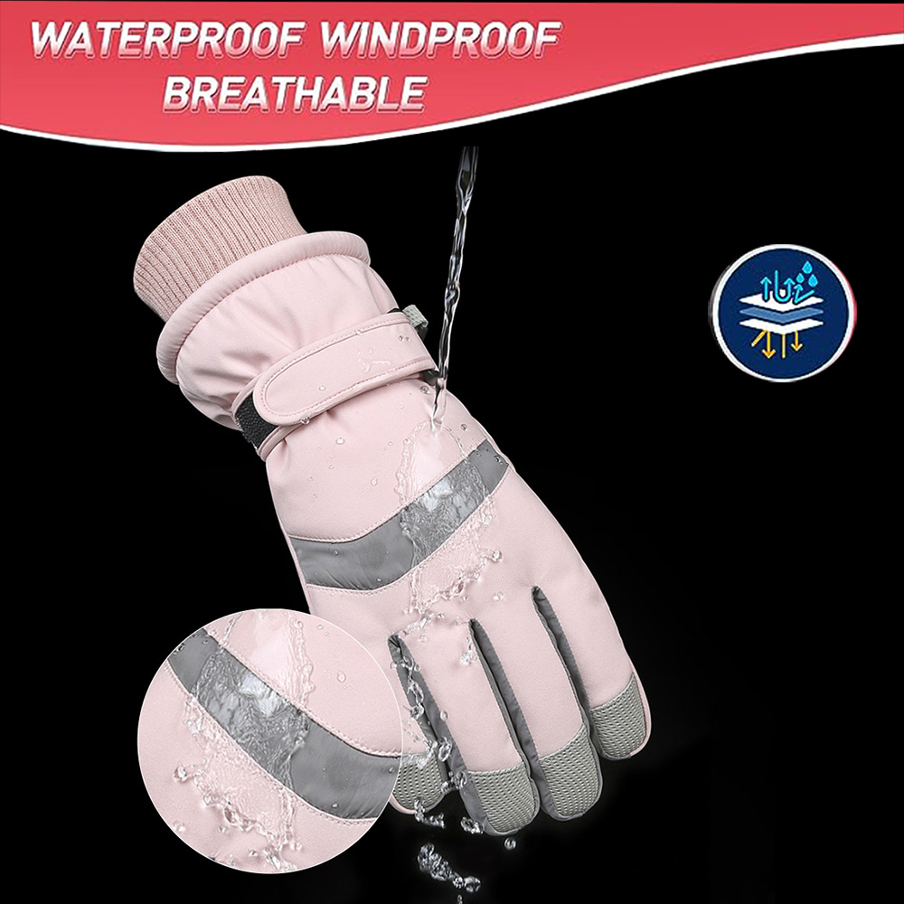 YANBIGUO Ski Gloves Winter Glo - Ski Glove Waterproof ulasan dan harga