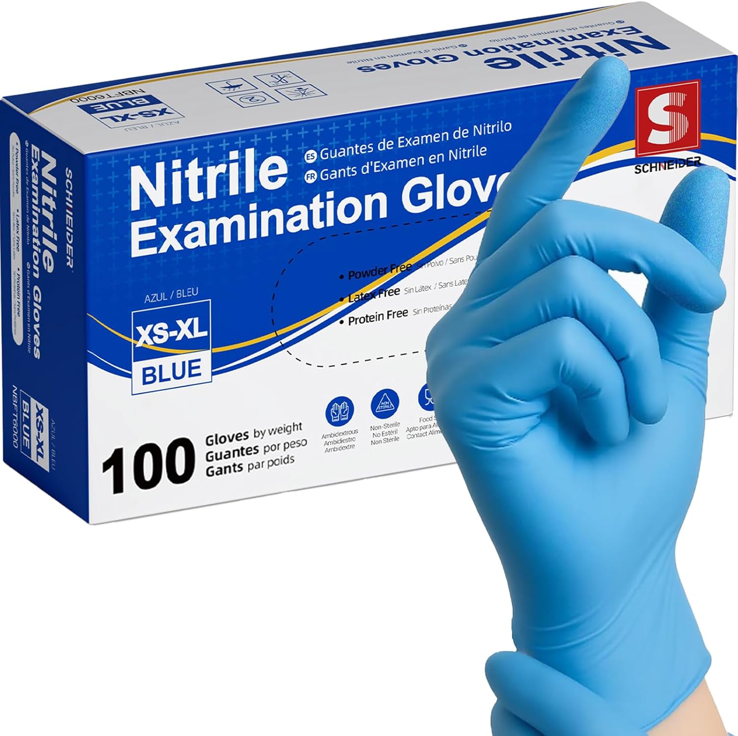 Medical-Grade Nitrile Exam Glo - Exam Glove Nitrile ulasan dan harga