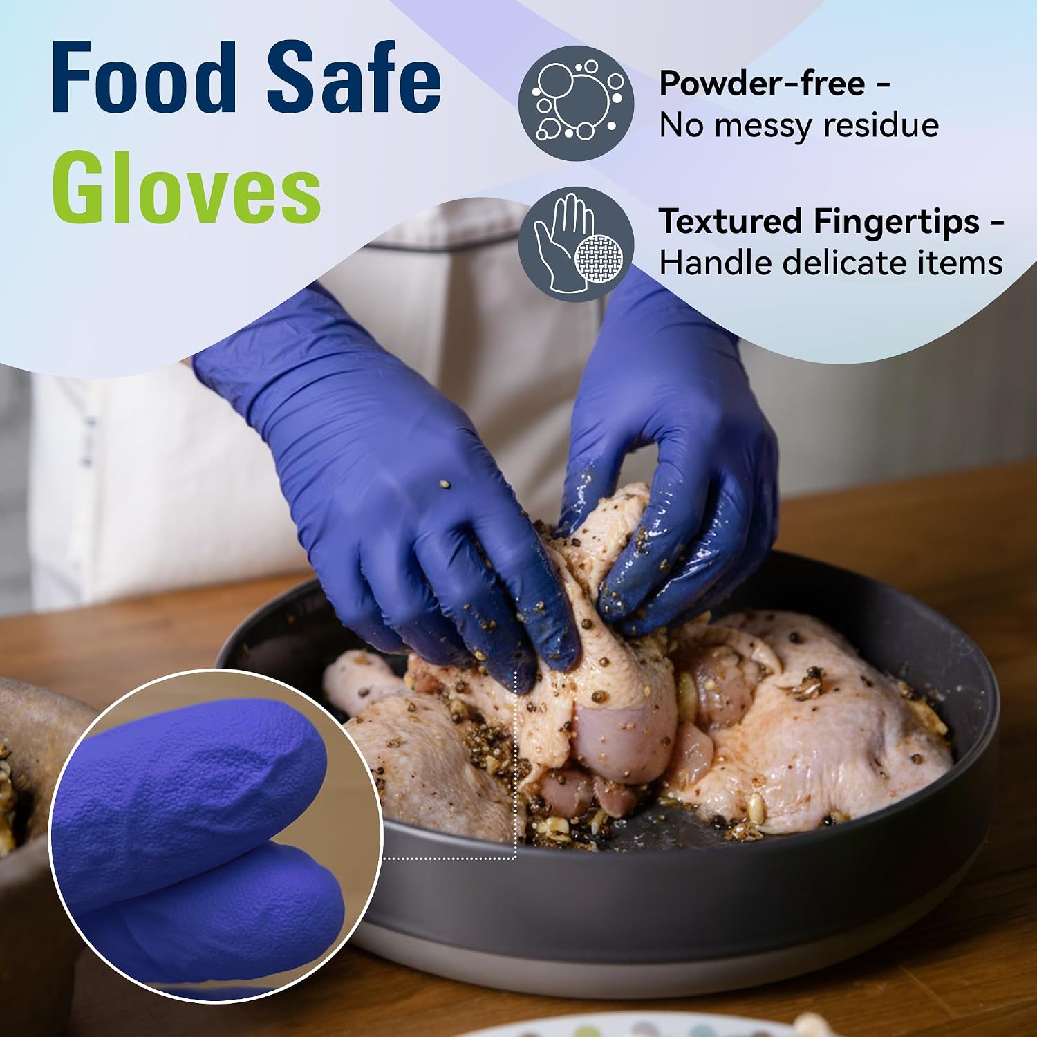 Disposable Nitrile Gloves for  - Rubber Glove Cleaning ulasan dan harga