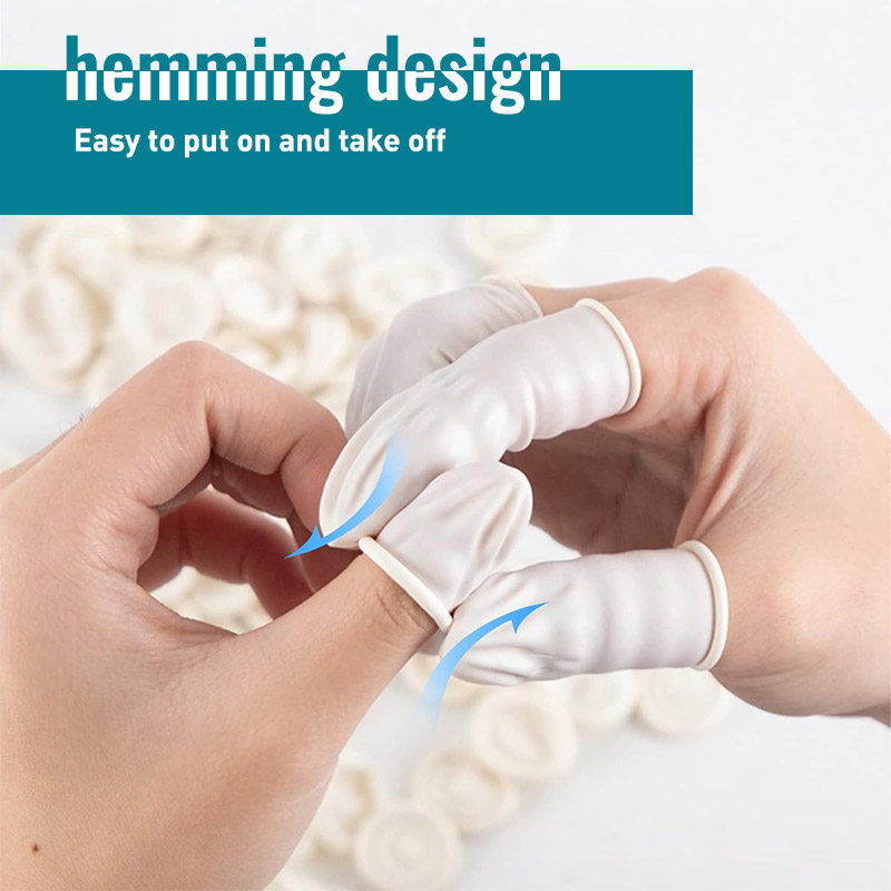 HENGPIN 70/300pcs Fingertips P - Latex Disposable Glove ulasan dan harga