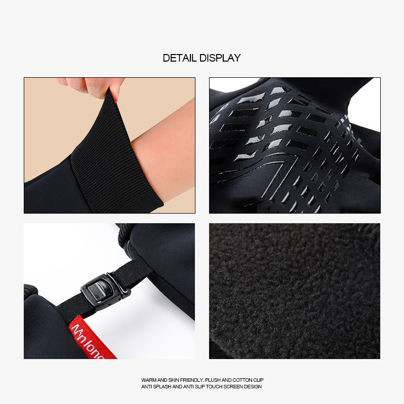Cycling Gloves for Men Women M - Ski Glove Waterproof ulasan dan harga