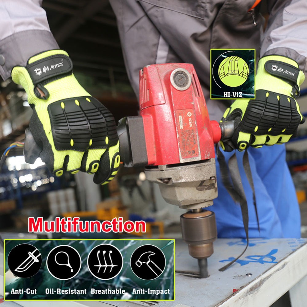 NMSafety High Quality Gloves S - Work Glove Impact ulasan dan harga