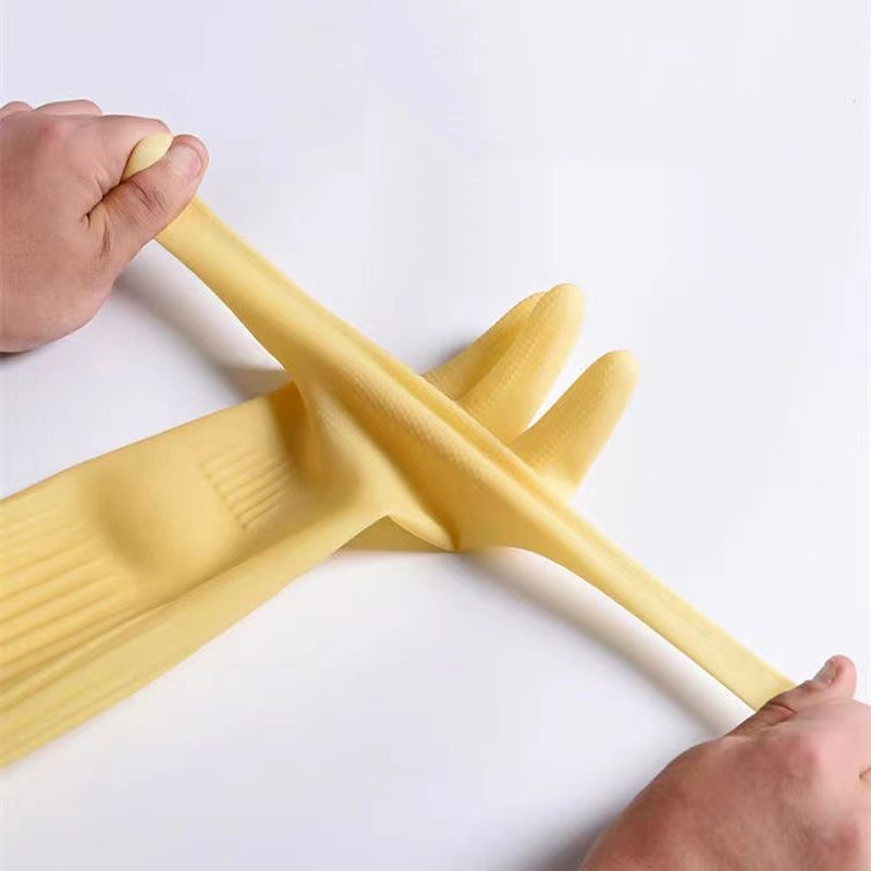 Long Reusable Rubber Dishwashi - Dish Glove Rubber ulasan dan harga