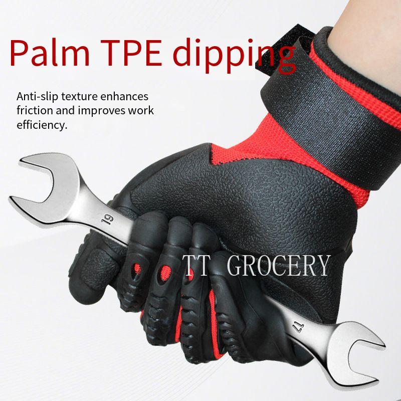 TPE Anti-Collision Impact-Resi - Work Glove Impact ulasan dan harga