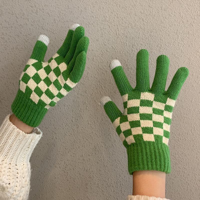 Winter Elastic Knitting Gloves - Magic Touch Glove ulasan dan harga