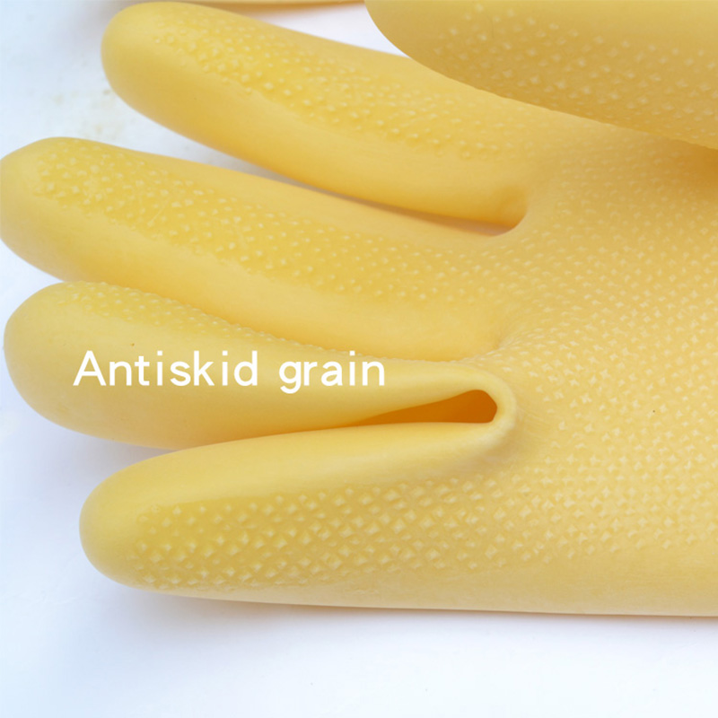 Long Rubber Thick Latex Cleani - Dish Glove Rubber ulasan dan harga