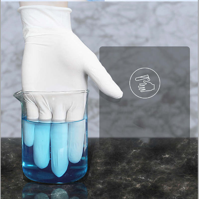 S/M/L/XL White Disposable Nitr - Dish Glove Rubber ulasan dan harga