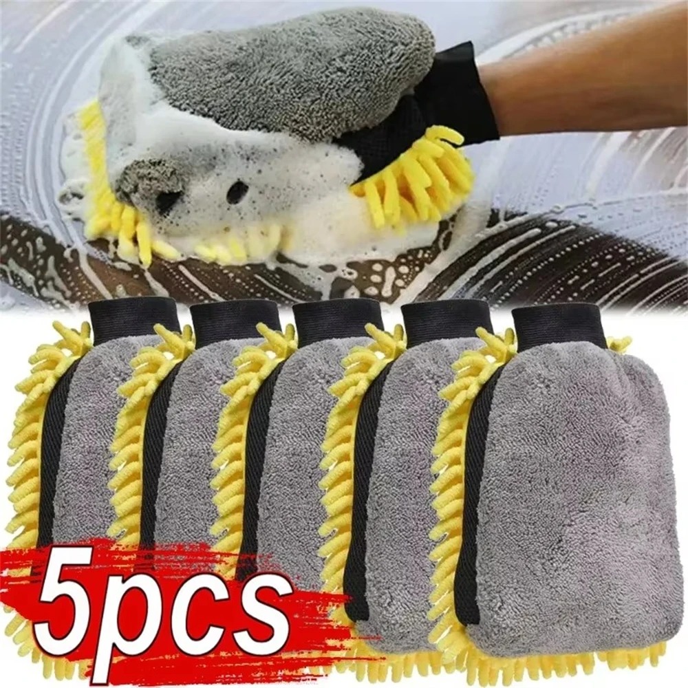 1/5pcs Car Washing Gloves Wate - Gardening Glove Waterproof ulasan dan harga