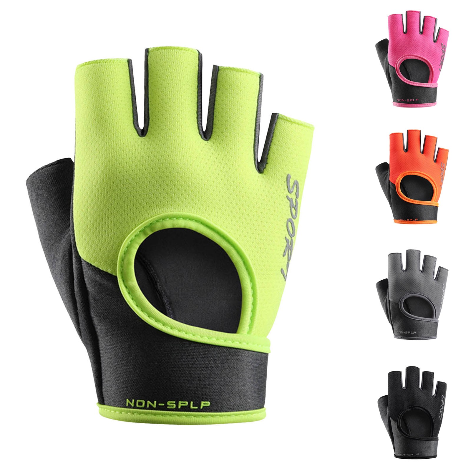 Cycling Sport Half Finger Glov - Workout Glove Gym ulasan dan harga
