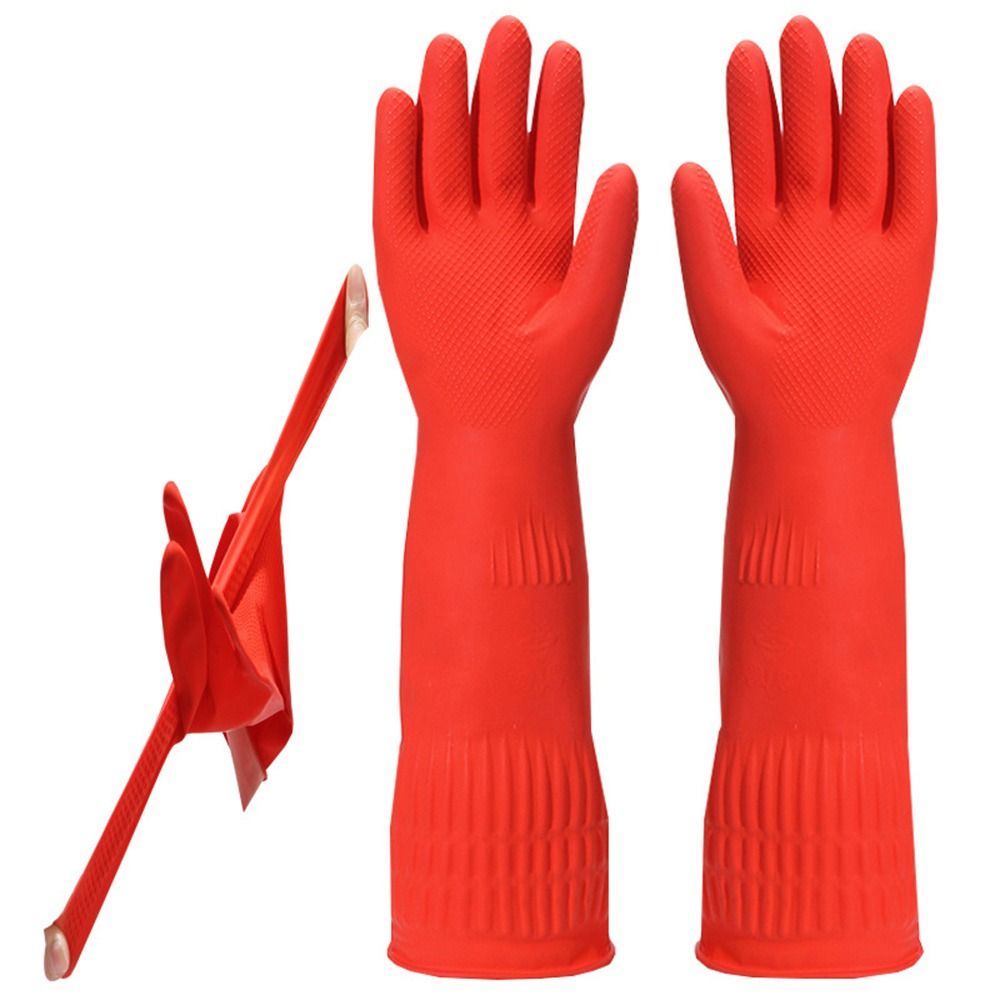 1 Pair Heavy Duty Rubber Glove - Dish Glove Rubber ulasan dan harga