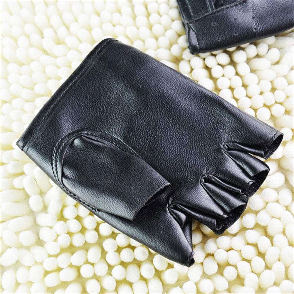 Unisex Half-Finger Gloves Thea - Leather Driving Glove ulasan dan harga