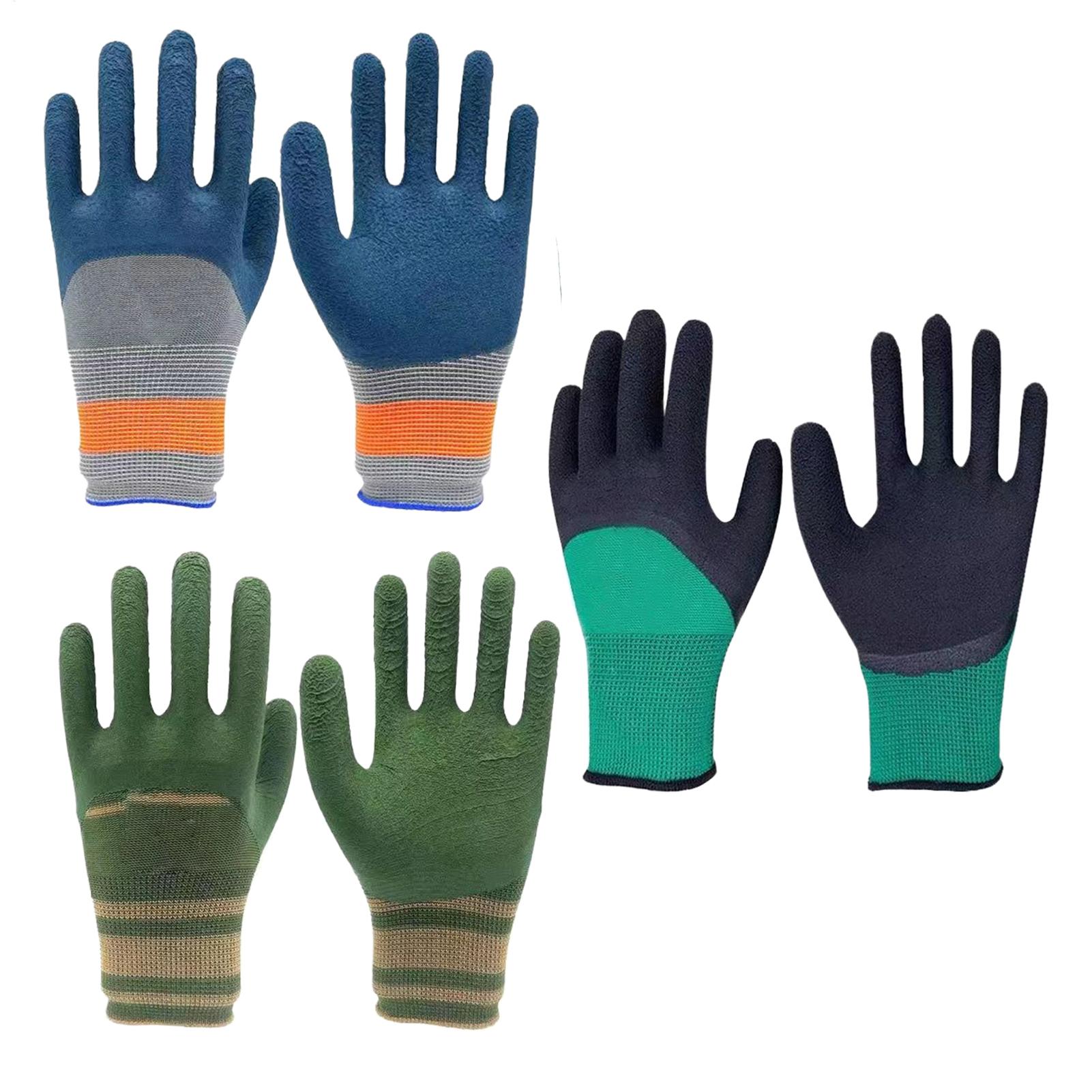 1Pair of Gardening Gloves Rubb - Gardening Glove Waterproof ulasan dan harga