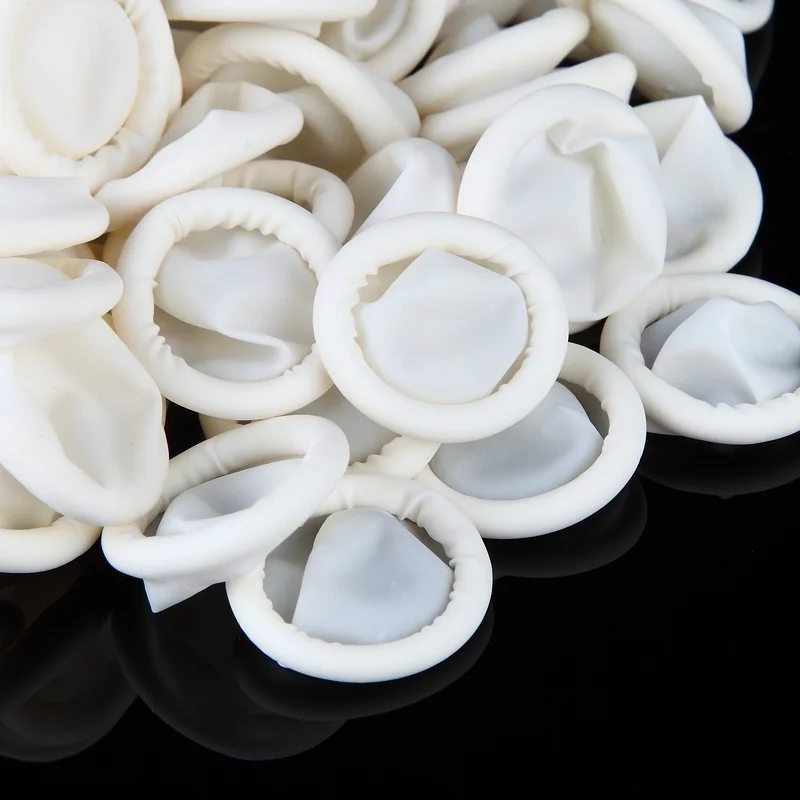 100Pcs Disposable Latex Finger - Latex Disposable Glove ulasan dan harga