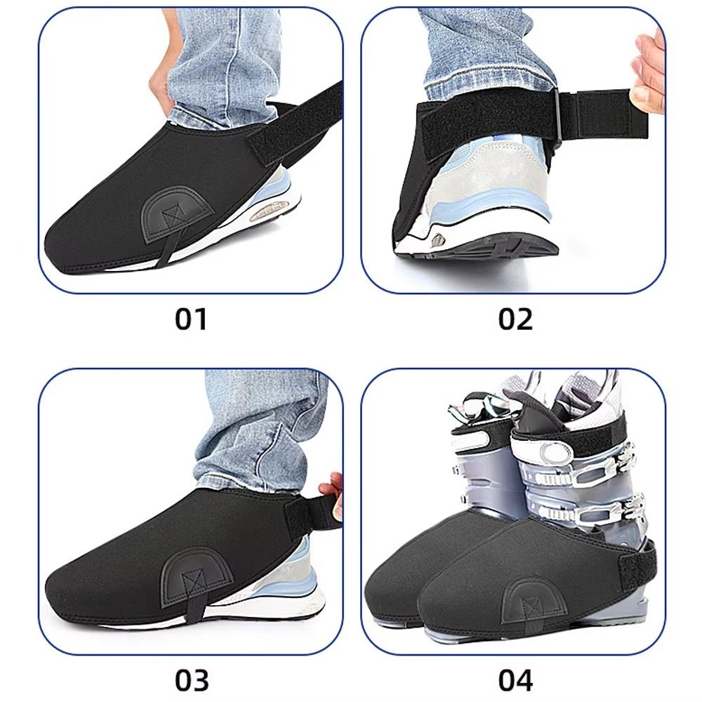 Keep Warm Anti-Slip Ski Boot C - Winter Glove Insulated ulasan dan harga