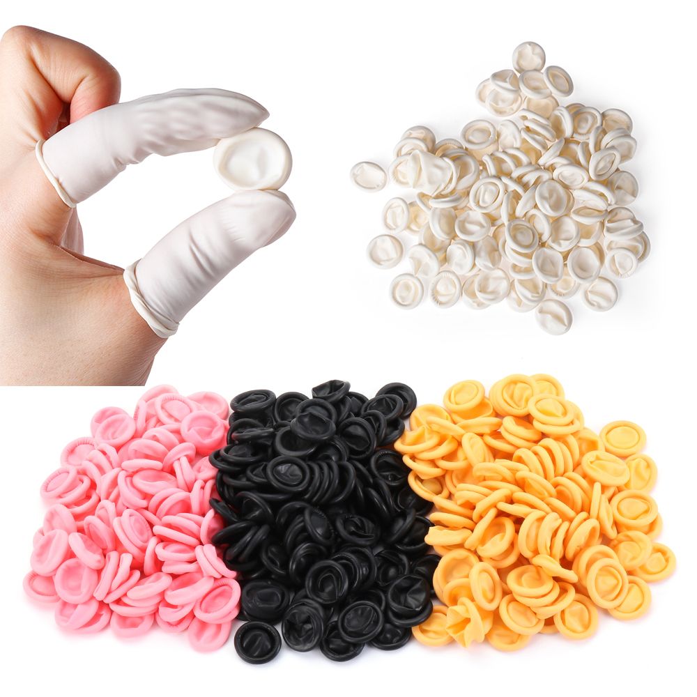 100PCS Disposable Finger Cover - Latex Disposable Glove ulasan dan harga