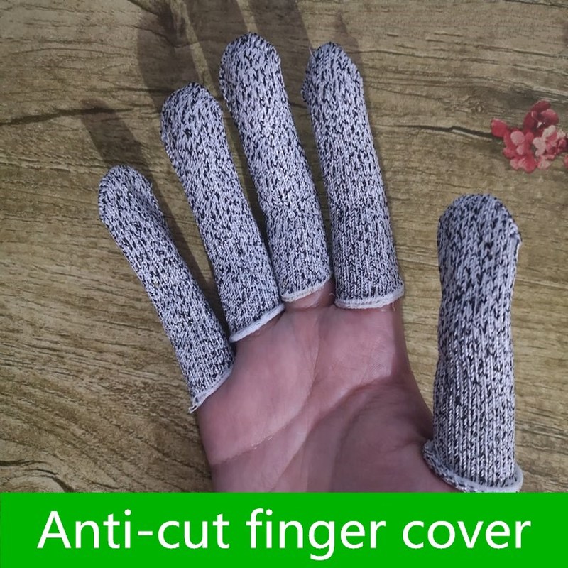 5pcs!  Anti-cut Finger Cots Le - Cut Resistant Glove ulasan dan harga