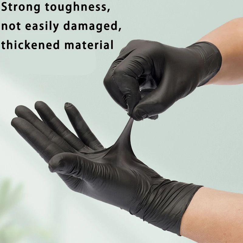 Black Disposable Nitrile Glove - Nitrile Mechanic Glove ulasan dan harga
