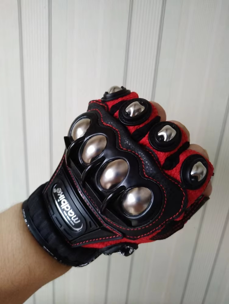 Tactical Gloves Steel Safety O - Motorcycle Glove Knuckle ulasan dan harga
