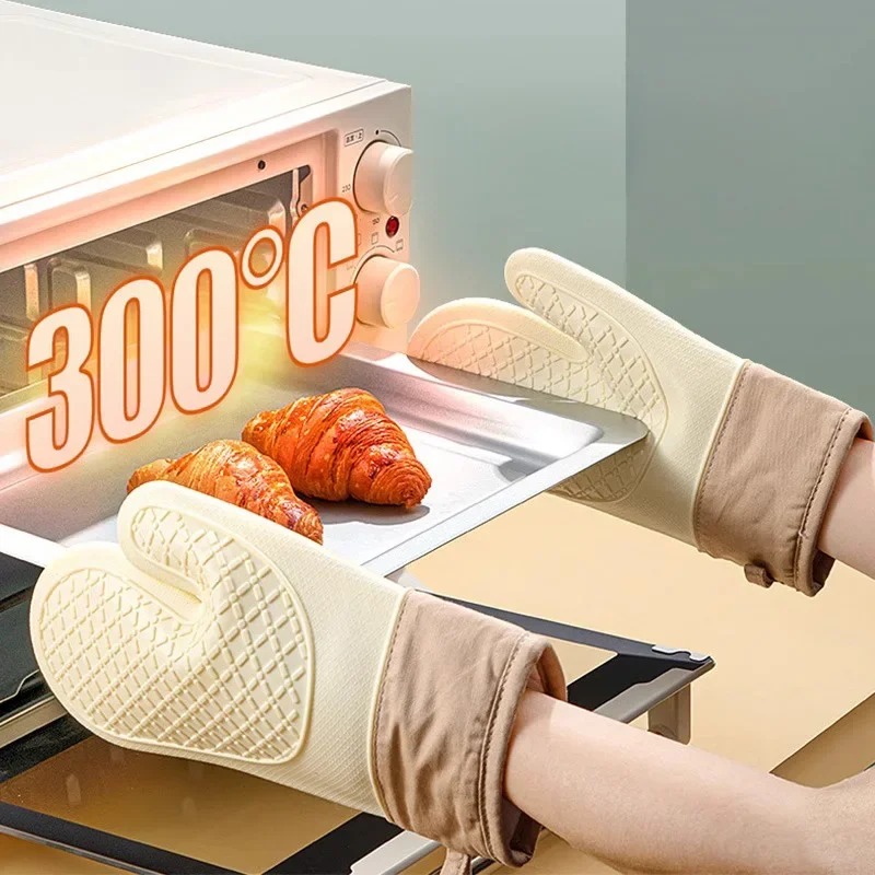 1PC Heat-Resistant Silicone Ov - Oven Mitt Silicone ulasan dan harga