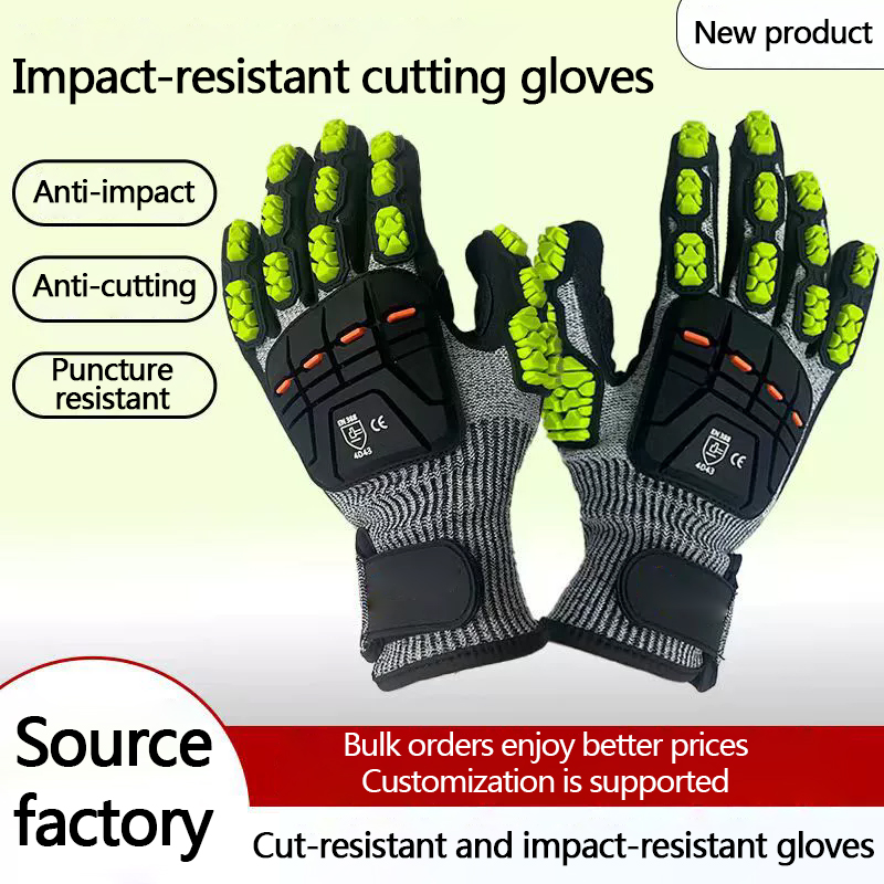 HPPE anti-cutting gloves, TPR  - Cut Resistant Glove ulasan dan harga