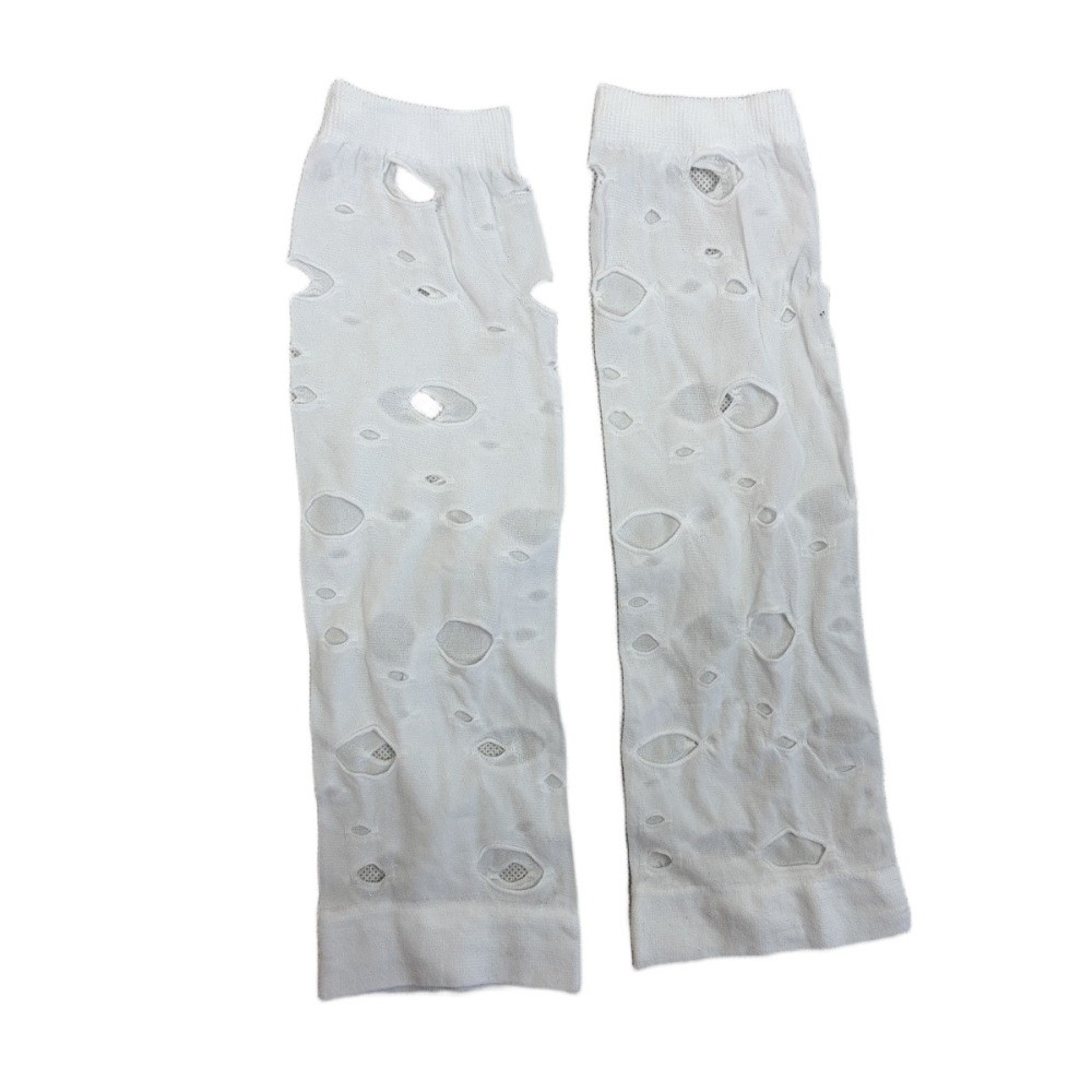 Sleeve Covers Ripped Arm Warme - Fingerless Glove Knit ulasan dan harga