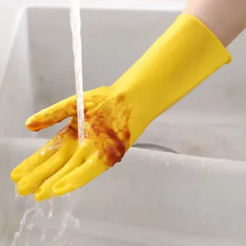 1-10PCS Housework Gloves House - Dish Glove Rubber ulasan dan harga