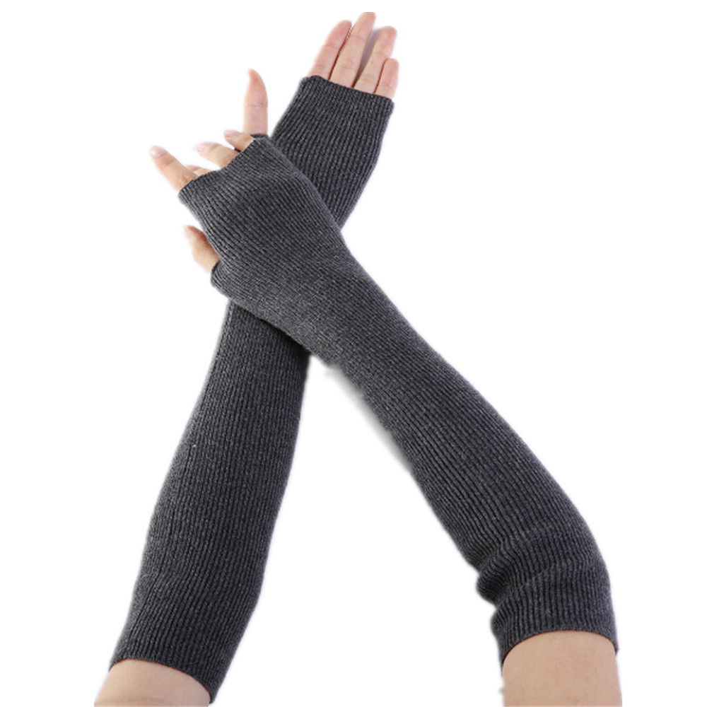Unisex Men Ladies Fingerless G - Fingerless Glove Knit ulasan dan harga